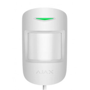 Ajax MotionProtect Plus Fibra white дротовий сповіщувач руху
